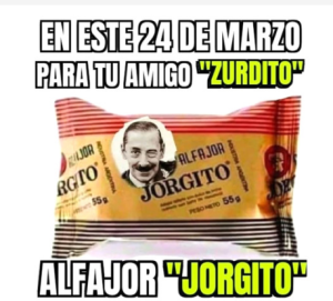 El meme que Vilarullo publicó en su estado de Whatsapp