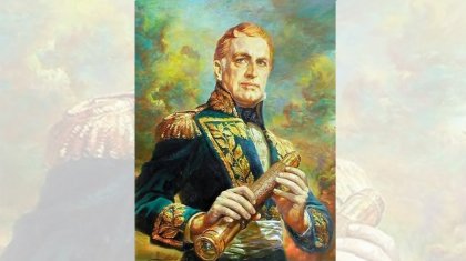 William Brown | Oleo de Alfredo de la María